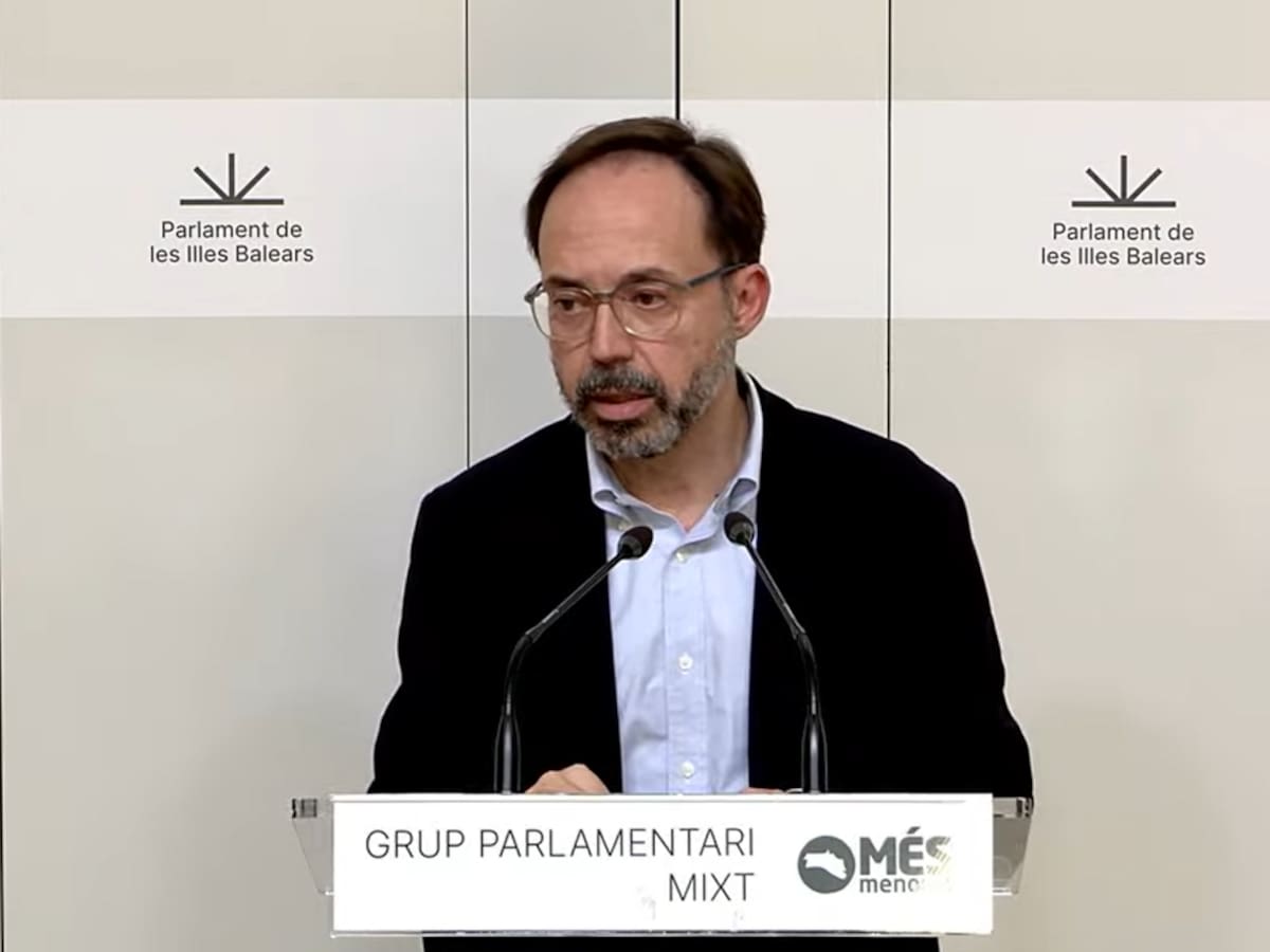 Més per Menorca adverteix de prevaricació el president del Parlament balear
