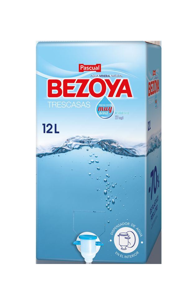 Nuevo formato en envase 100 % reciclable de Bezoya