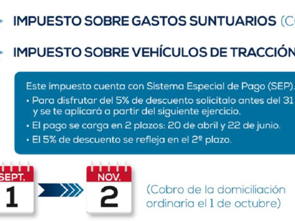 Colmenar Viejo publica el Calendario del Contribuyente 2020