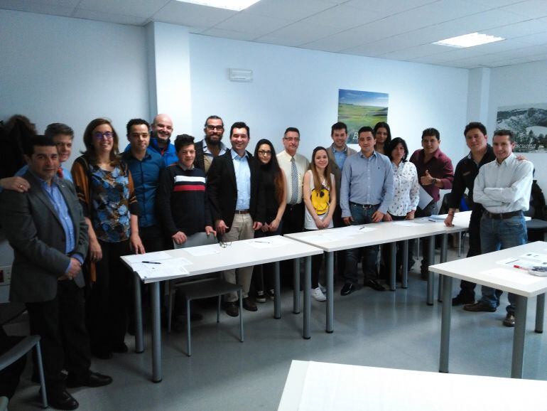 Foto de familia de la Master Class