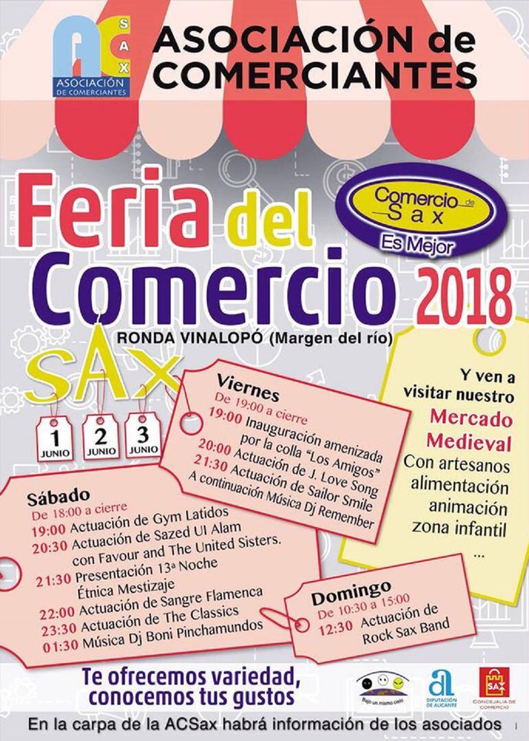 Feria de comercio de Sax