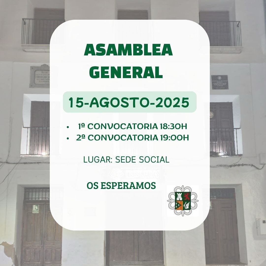 Convocatorias festeras del día 15