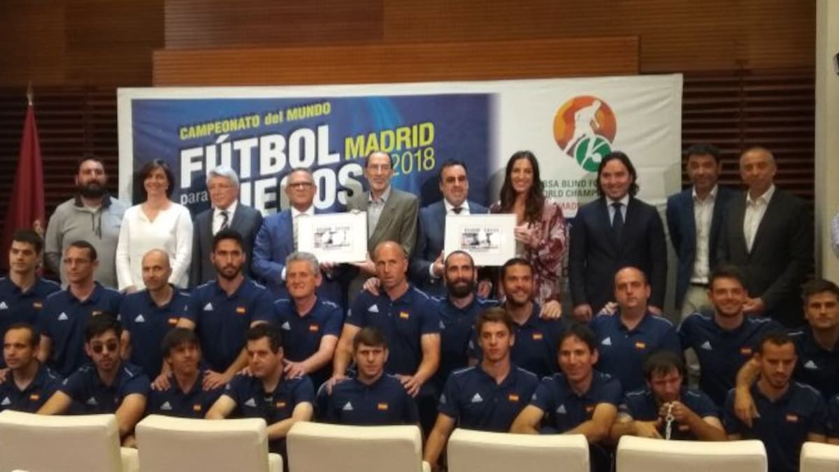 Madrid acoge el Mundial de Fútbol para Ciegos