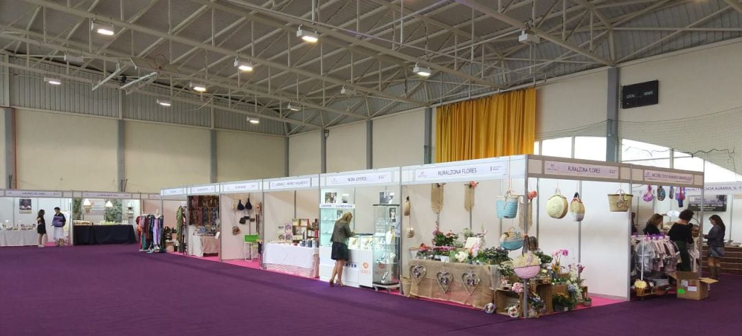 Feria Mujeres Emprendedoras de Castilla-La Mancha que se celebra en Villamalea (Albacete)