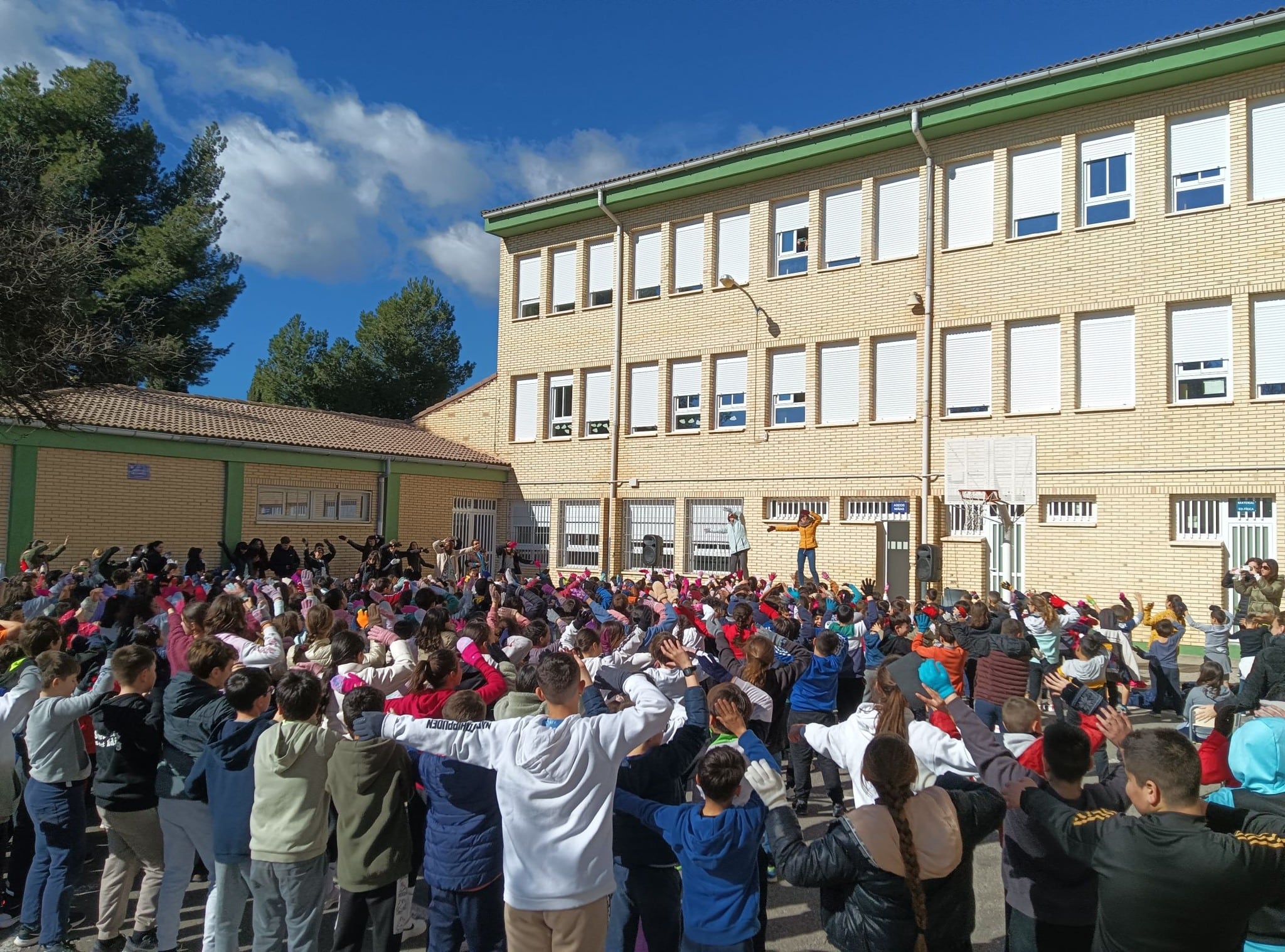 Dia de la Paz en el CEIP Ruperto Chapí de Villena