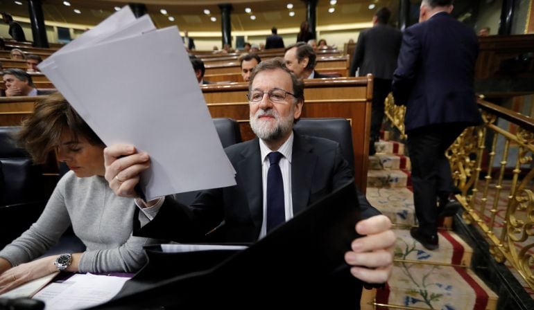 El presidente del Ejecutivo, Mariano Rajoy