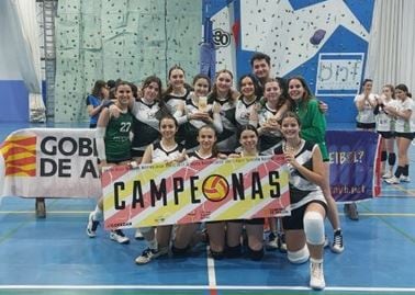 Equipo del Voleibol Huesca