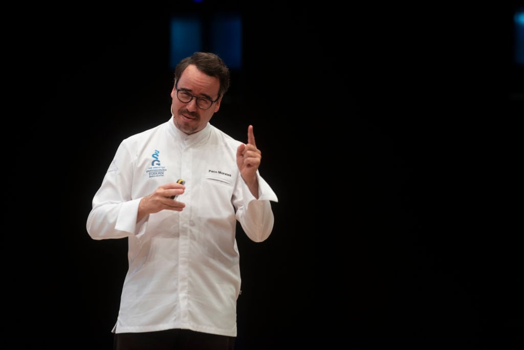 Paco Morales, en el congreso San Sebastián Gastronomika 2023.