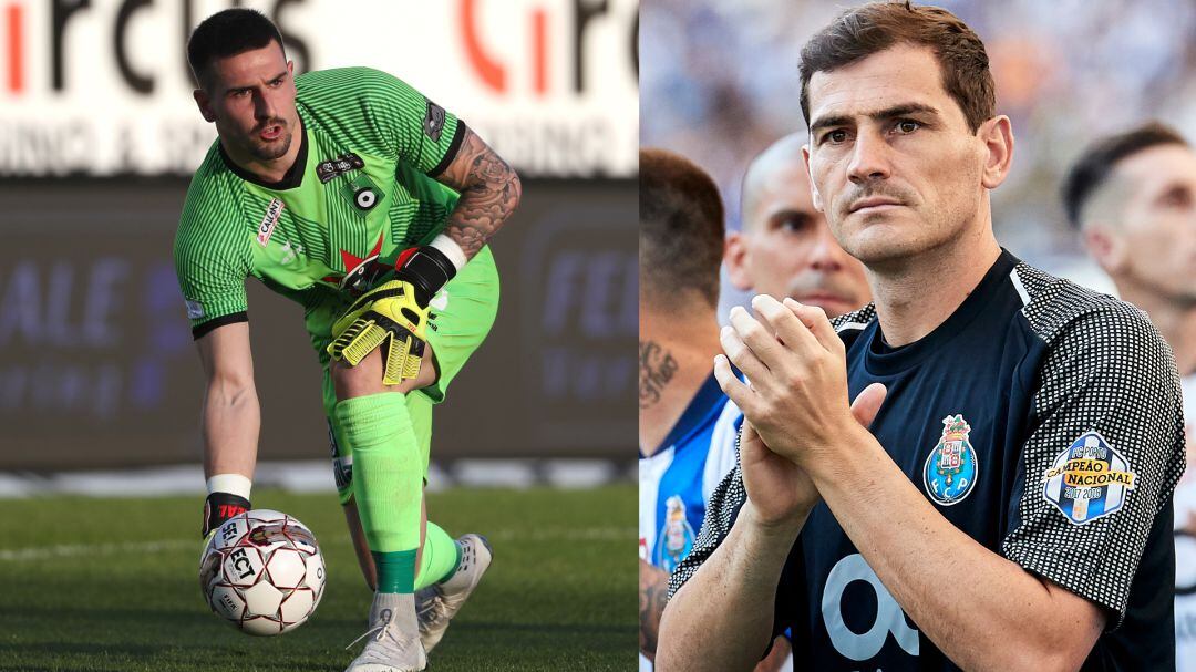 Miguel Van Damme e Iker Casillas