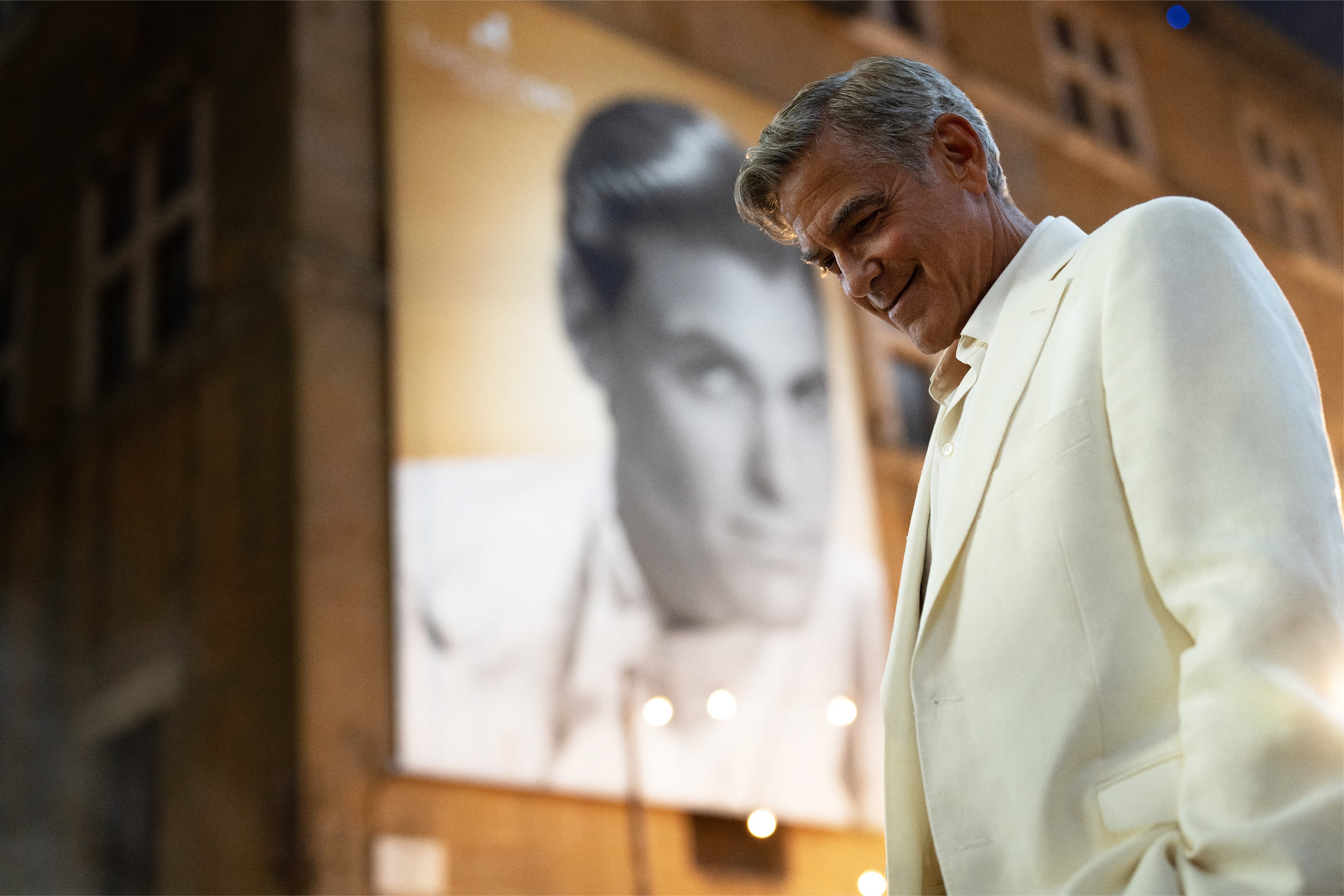 Jay Kelly. George Clooney as Jay Kelly in Jay Kelly. Cr. Peter Mountain/Netflix © 2025.