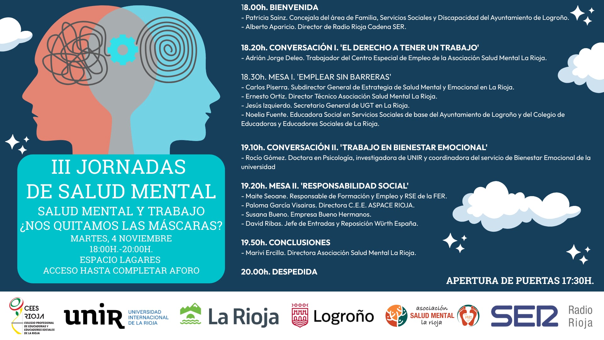 Programa III Jornadas Salud Mental