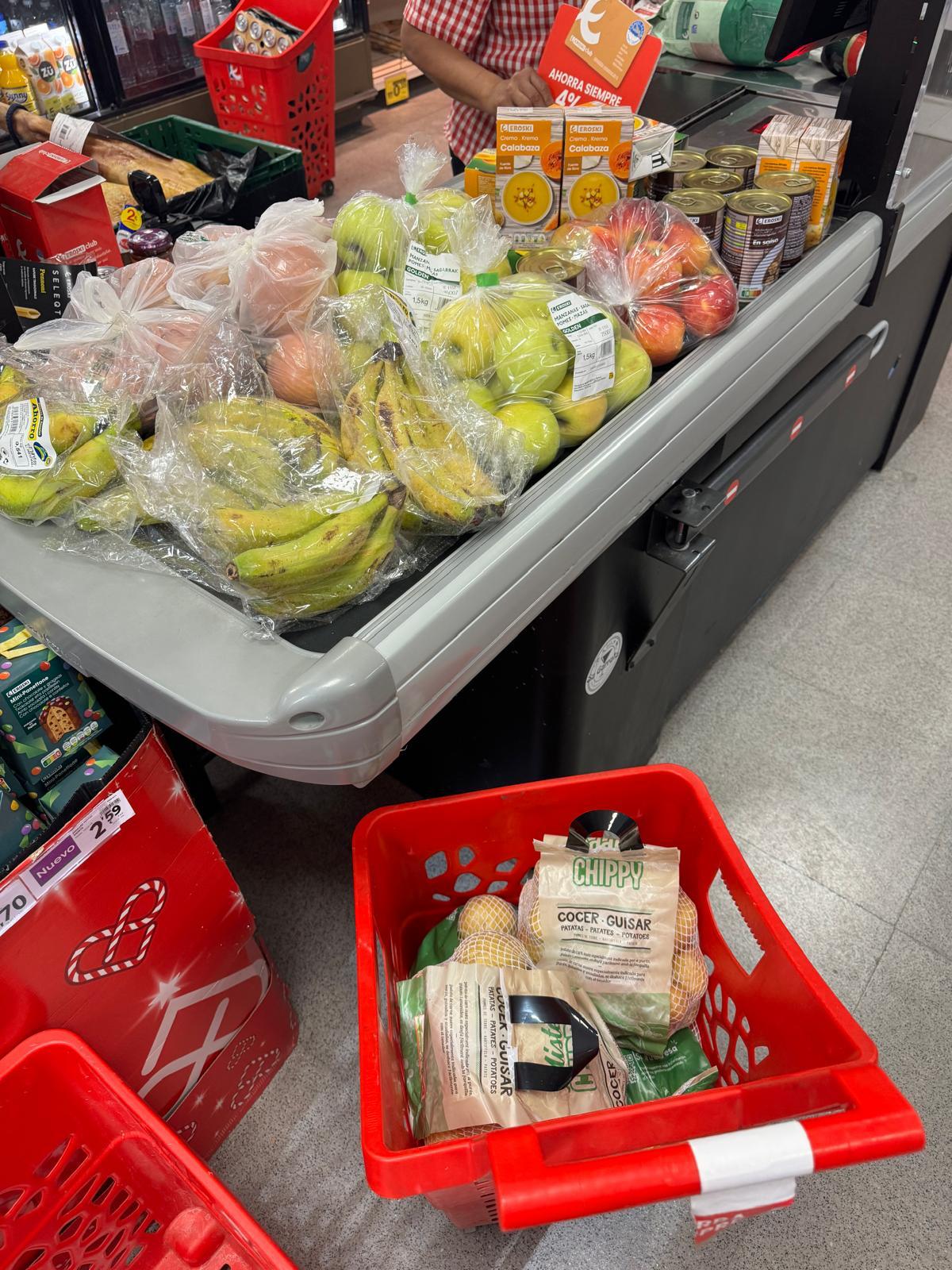 Alimentos que se han recogido