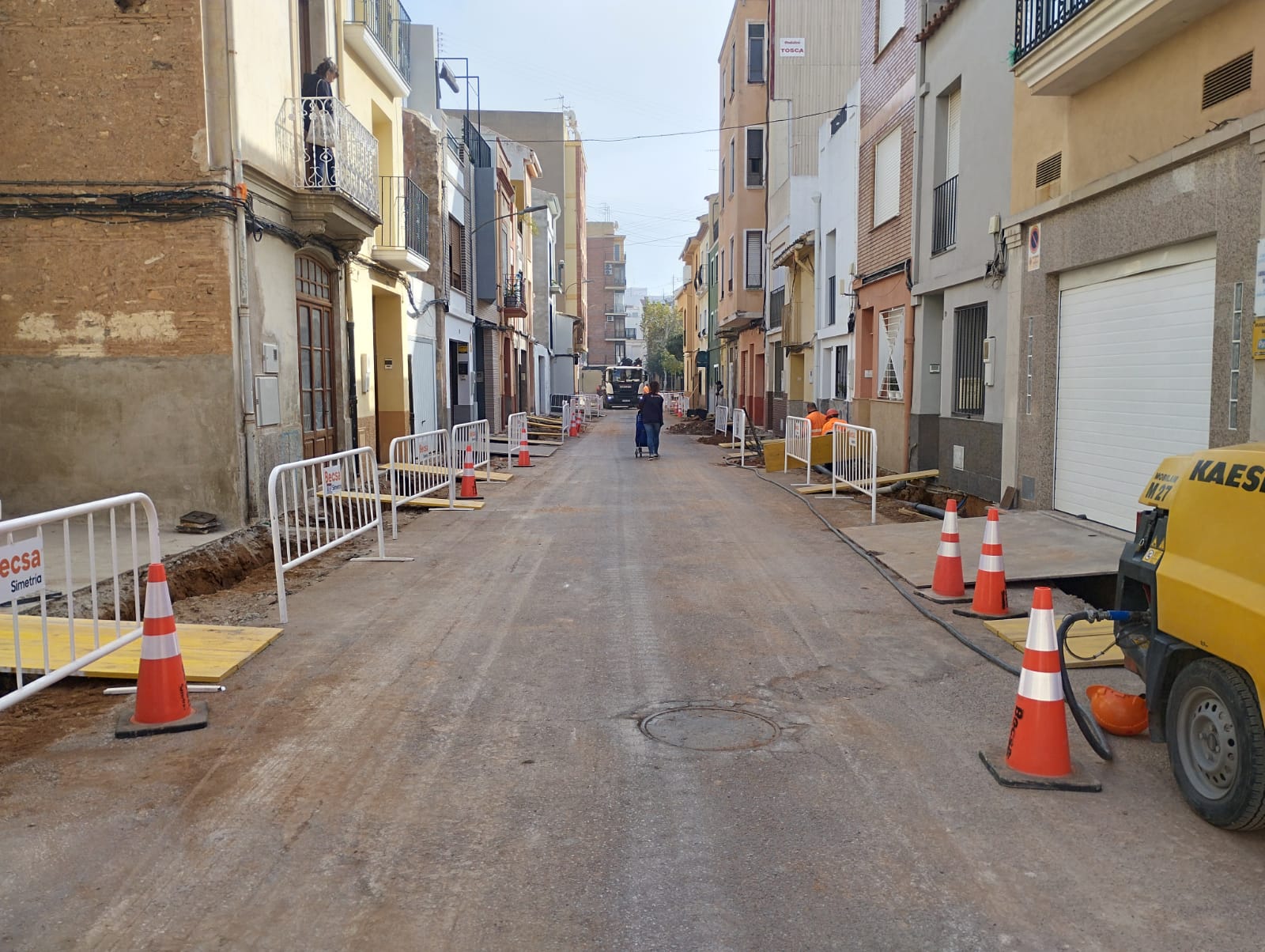 Calle Santa Bárbara del Raval Sant Félix de Castellón