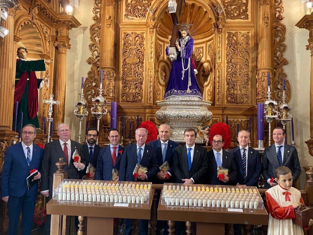 Los presidentes de las Cofradías, en Jaén