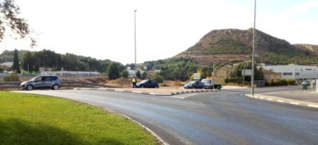 Control acceso entrada a Elda y Petrer por la avenida del Mediterráneo