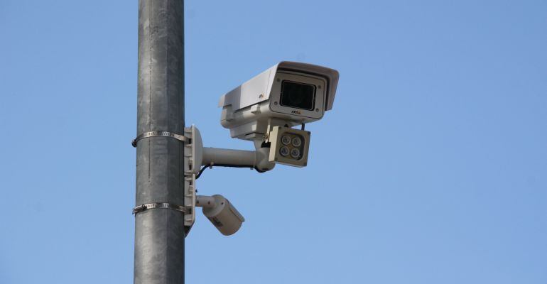 Una càmara de videovigilància a Platja d'Aro