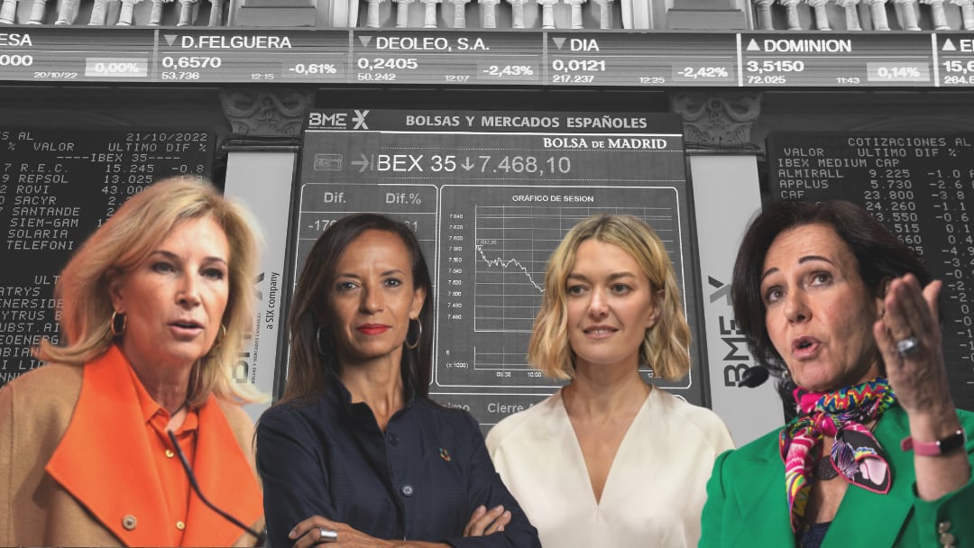 Solo cuatro mujeres del IBEX 35 presiden una empresa.