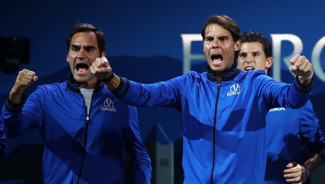 Roger Federer y Rafa Nadal, dos de los favoritos de las ATP Finals