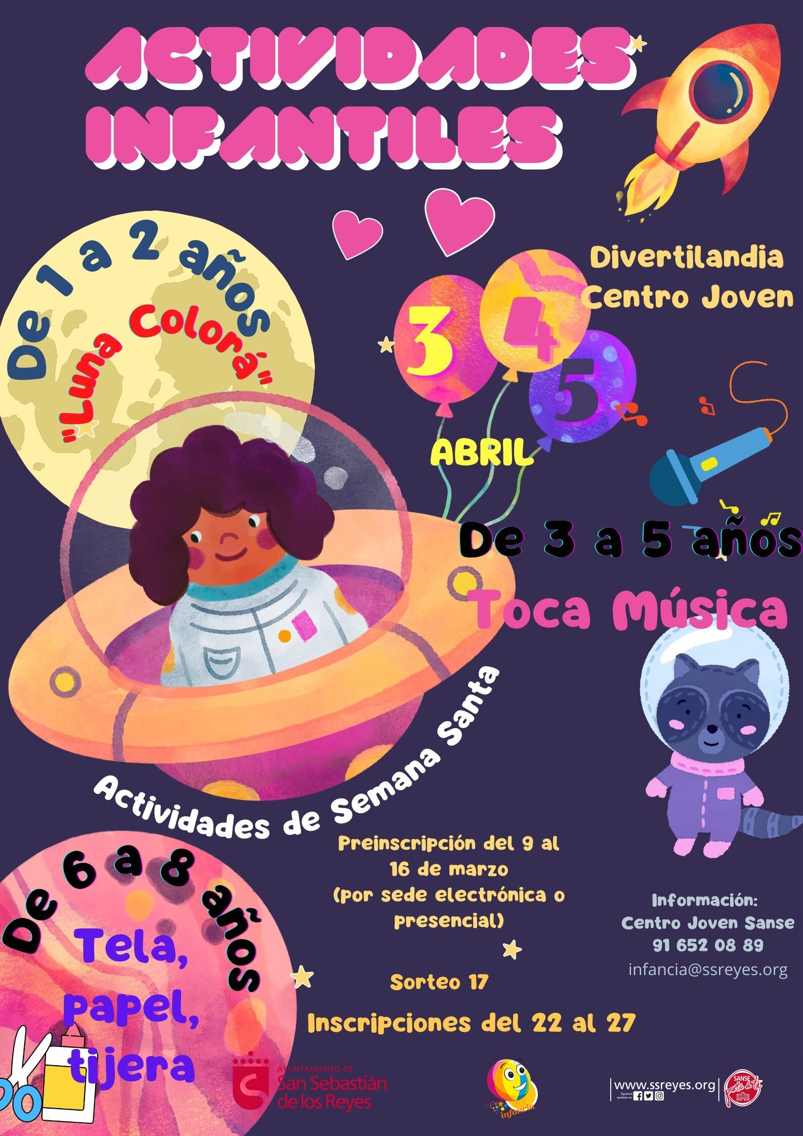 El programa, dirigido a los niños de 1 a 13 años, abarcará actividades musicales, manualidades, juegos en grupo y huertos entre otros, y serán gratuitas para los que estén empadronados en la localidad