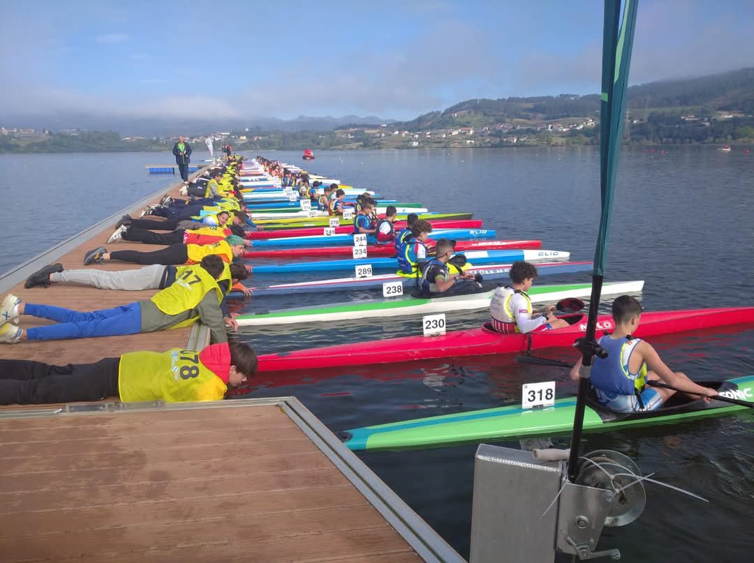 El rural ourensano gran protagonista en el piragüismo