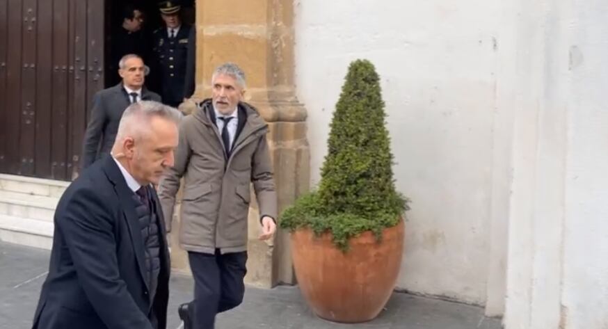 Grande-Marlaska en Algeciras