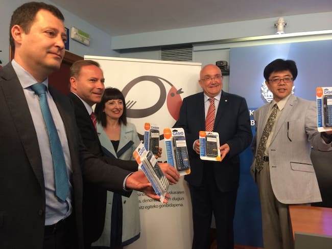 La primera calculadora en euskera