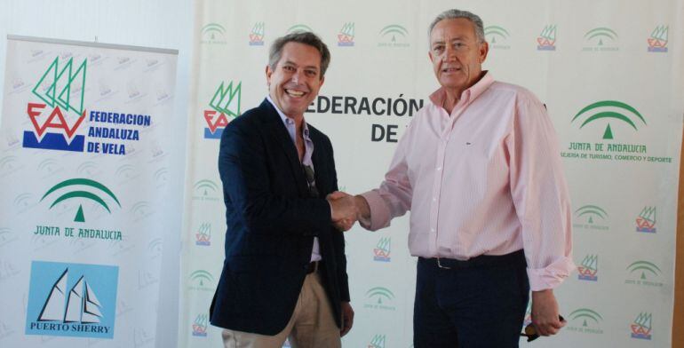 Paco Coro (izq) nuevo vicepresidente de la RFEV