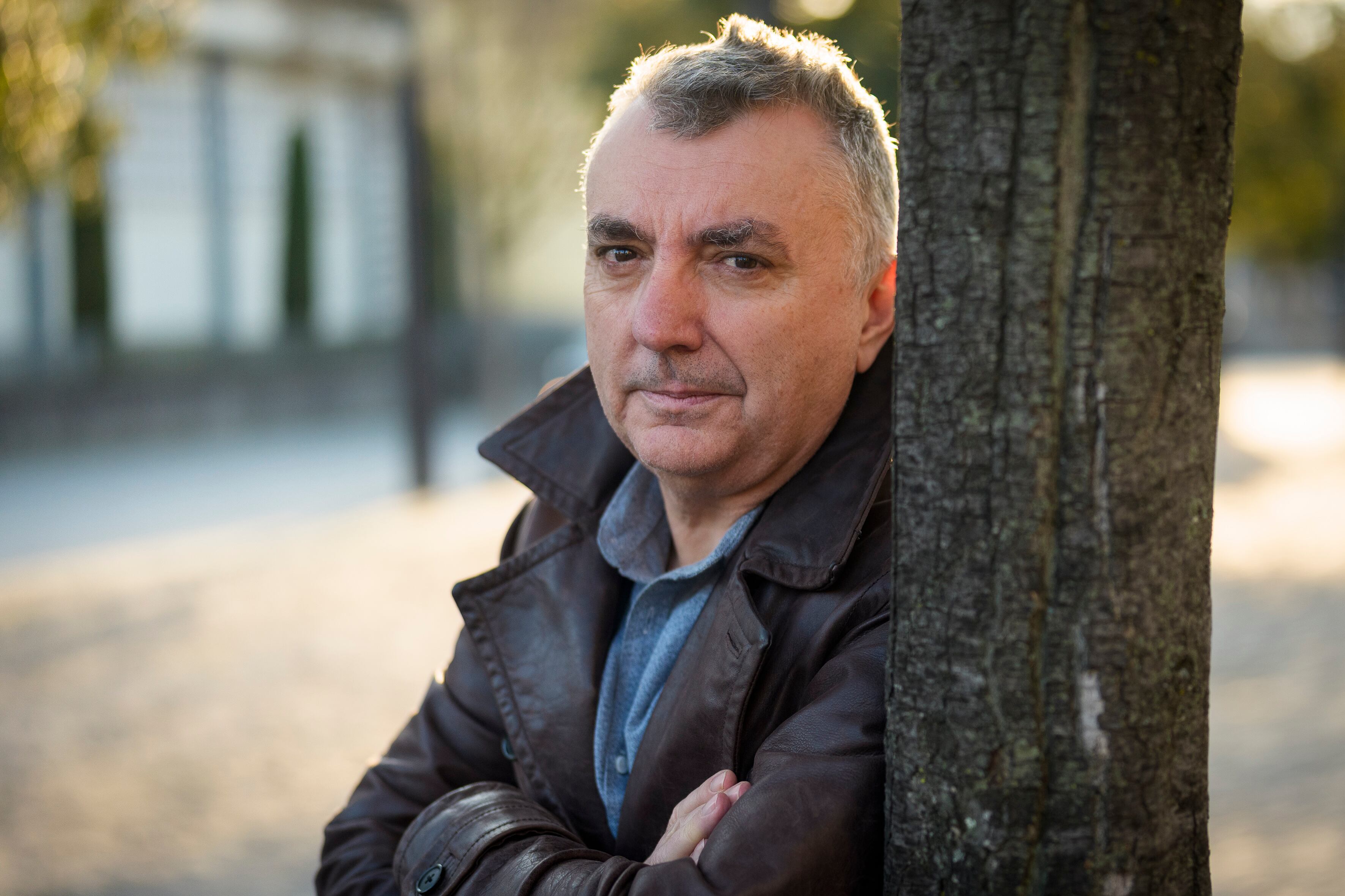 Manuel Vilas presenta su último novela "Islandia". EFE/David Borrat