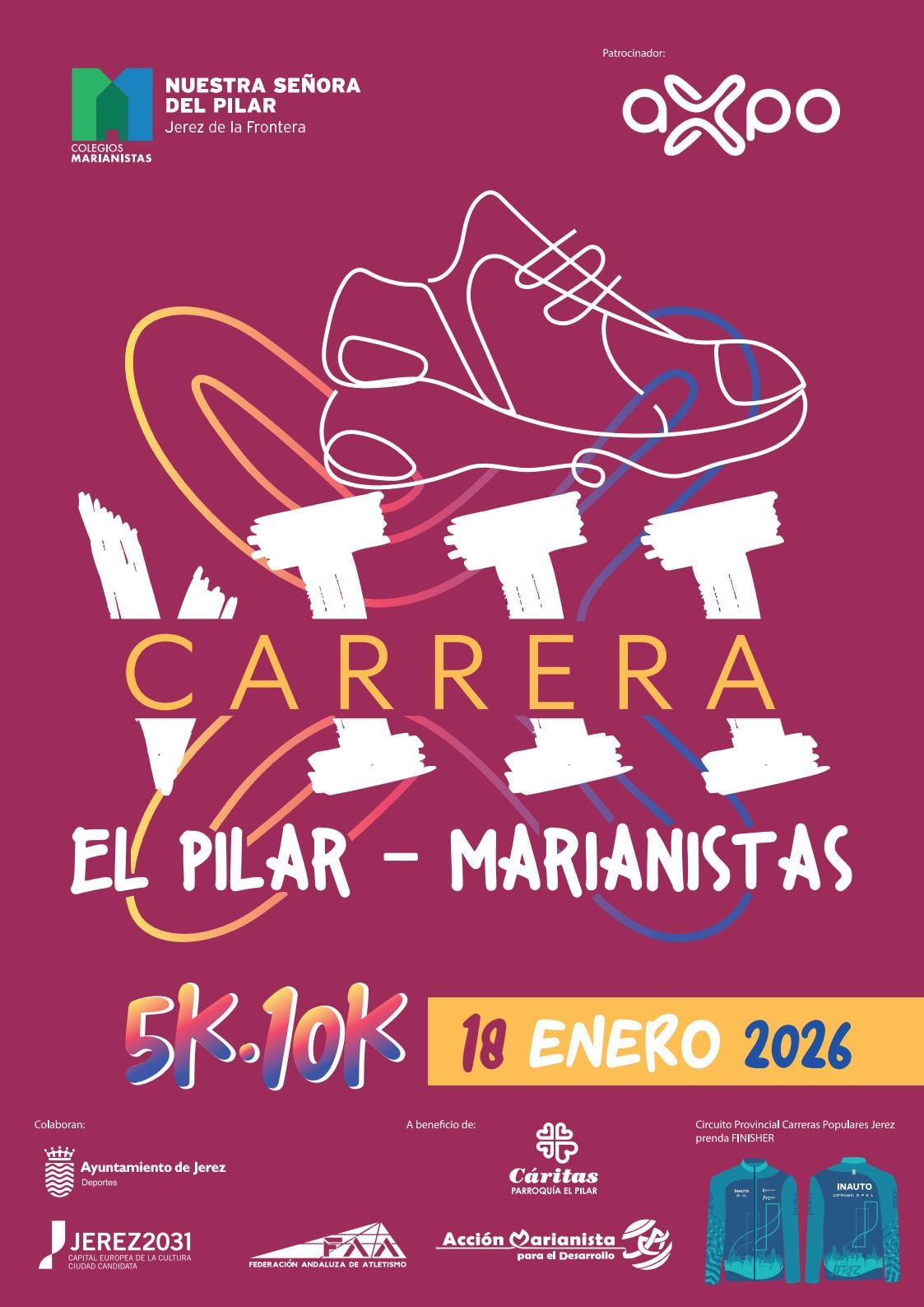 Cartel Carrera Marianistas