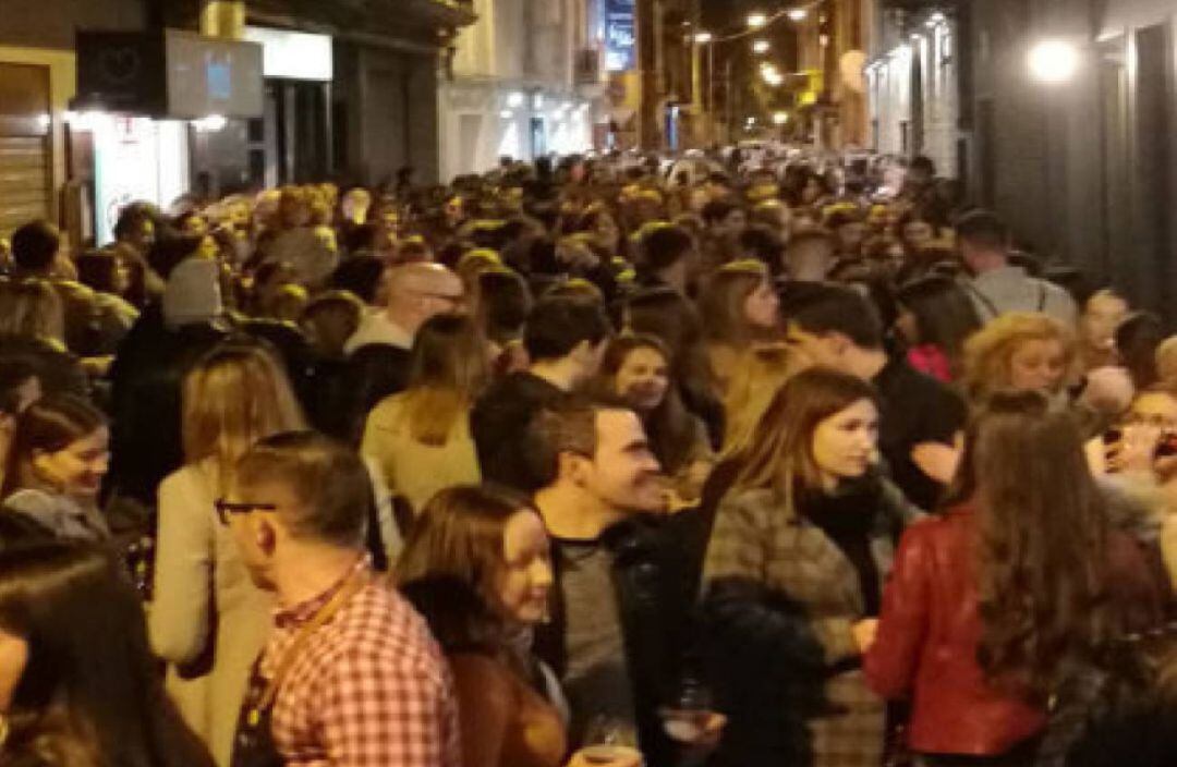 Zona de tascas de Vila-real