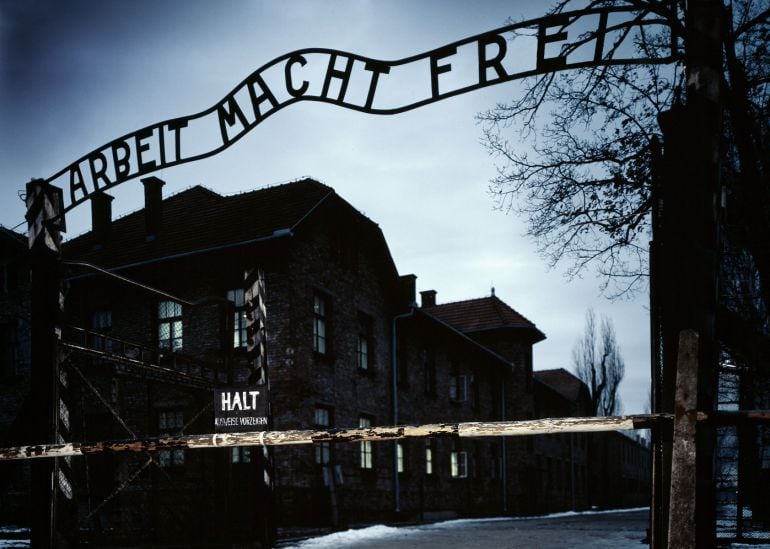 Entrada a Auschwitz