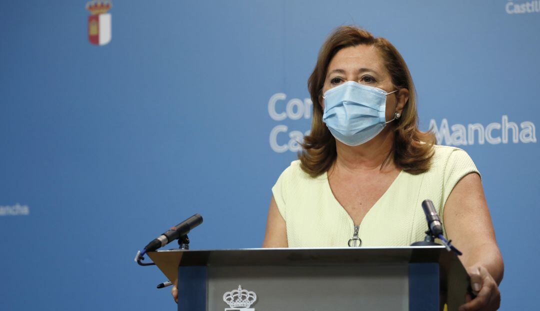 La Consejera de Educación Rosana Rodríguez 