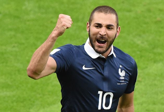 Karim Benzema en su última convocatoria con Francia