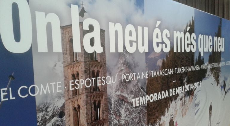 Imatge de la campanya promocional 2014-15 del Patronat de Turisme de la Diputació de Lleida