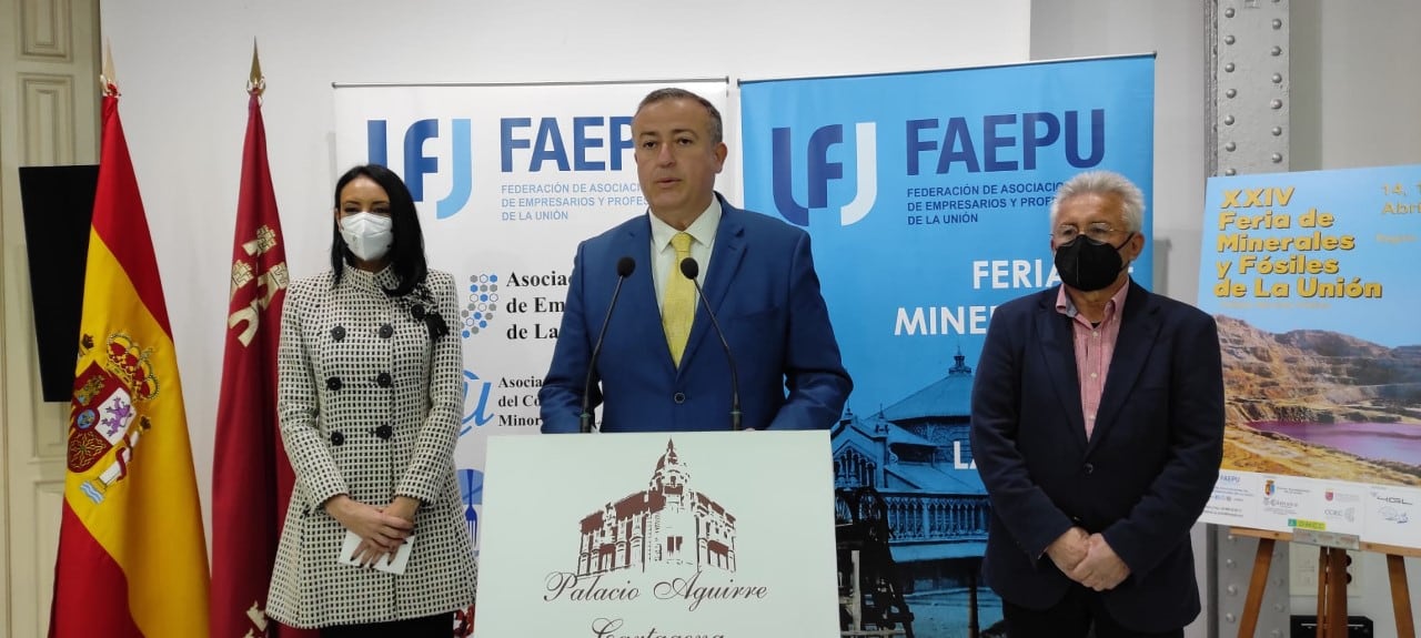 Presentación de la Feria de Minerales de La Unión