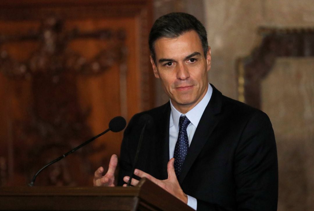 Pedro Sánchez el pasado 31 de enero en México