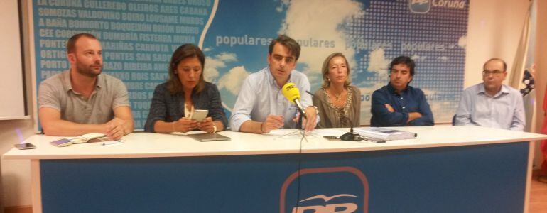 Rueda del PP en A Coruña