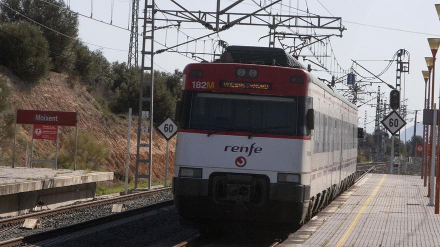 Imagen de archivo de la estación de tren de Moixent.