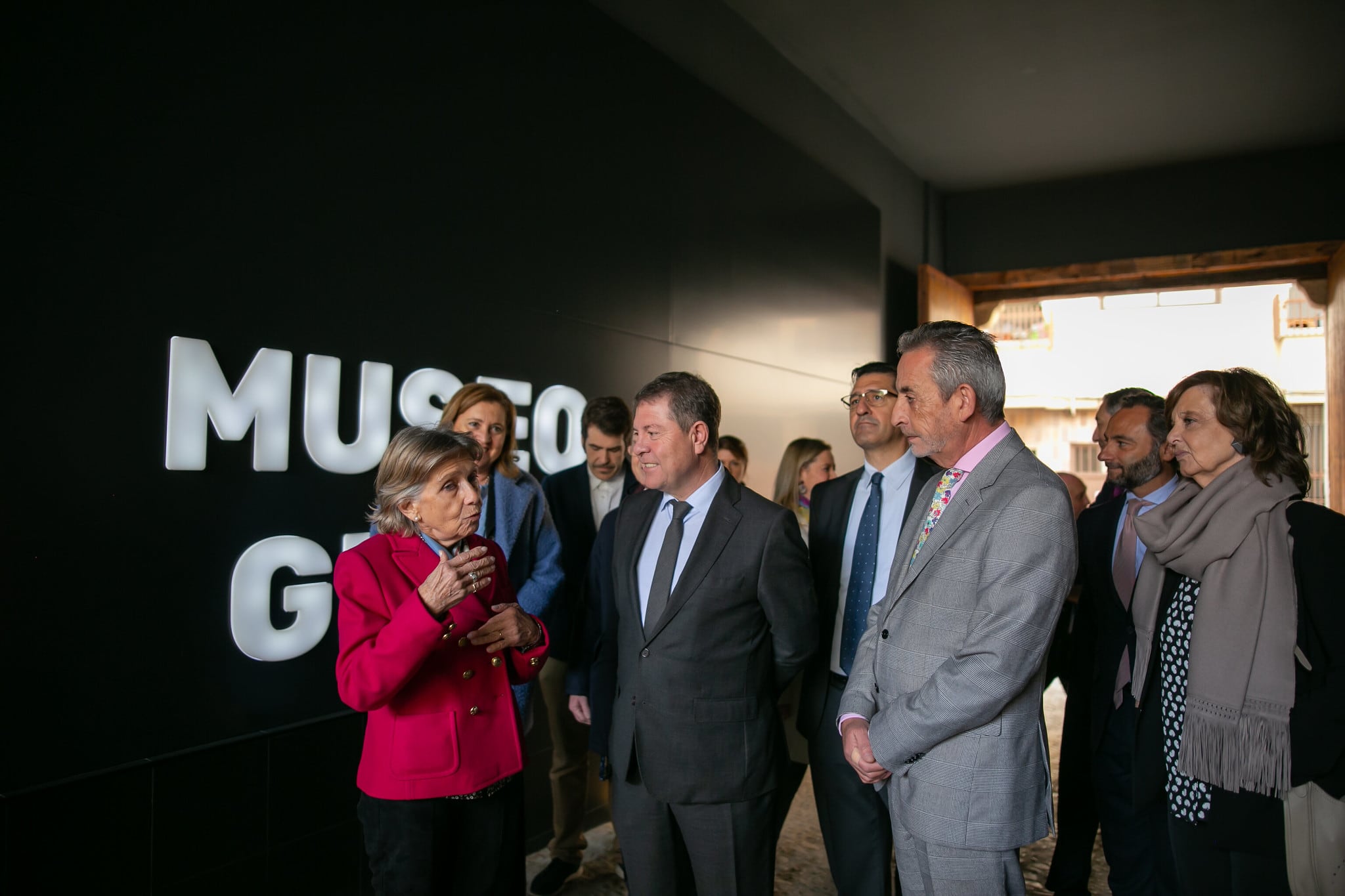 Imagen de la reinauguración del Museo Gregorio Prieto de Valdepeñas (Ciudad Real)