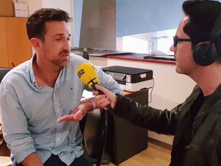 Entrevista a Oriol Tarragó als despatxos d'Ocine les Gavarres