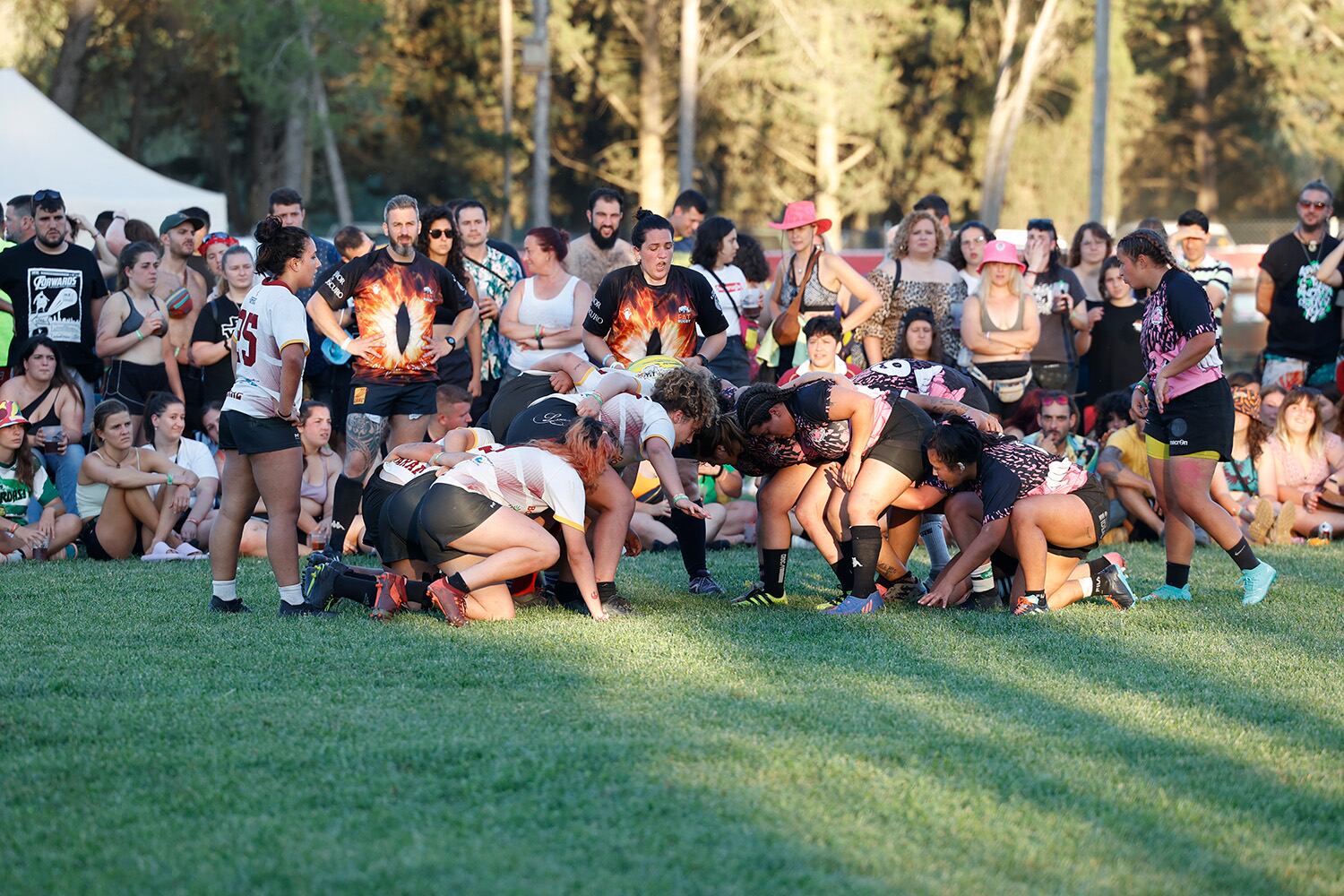 El gran ambiente reinó durante la jornada del sábado en el Fat Rugby