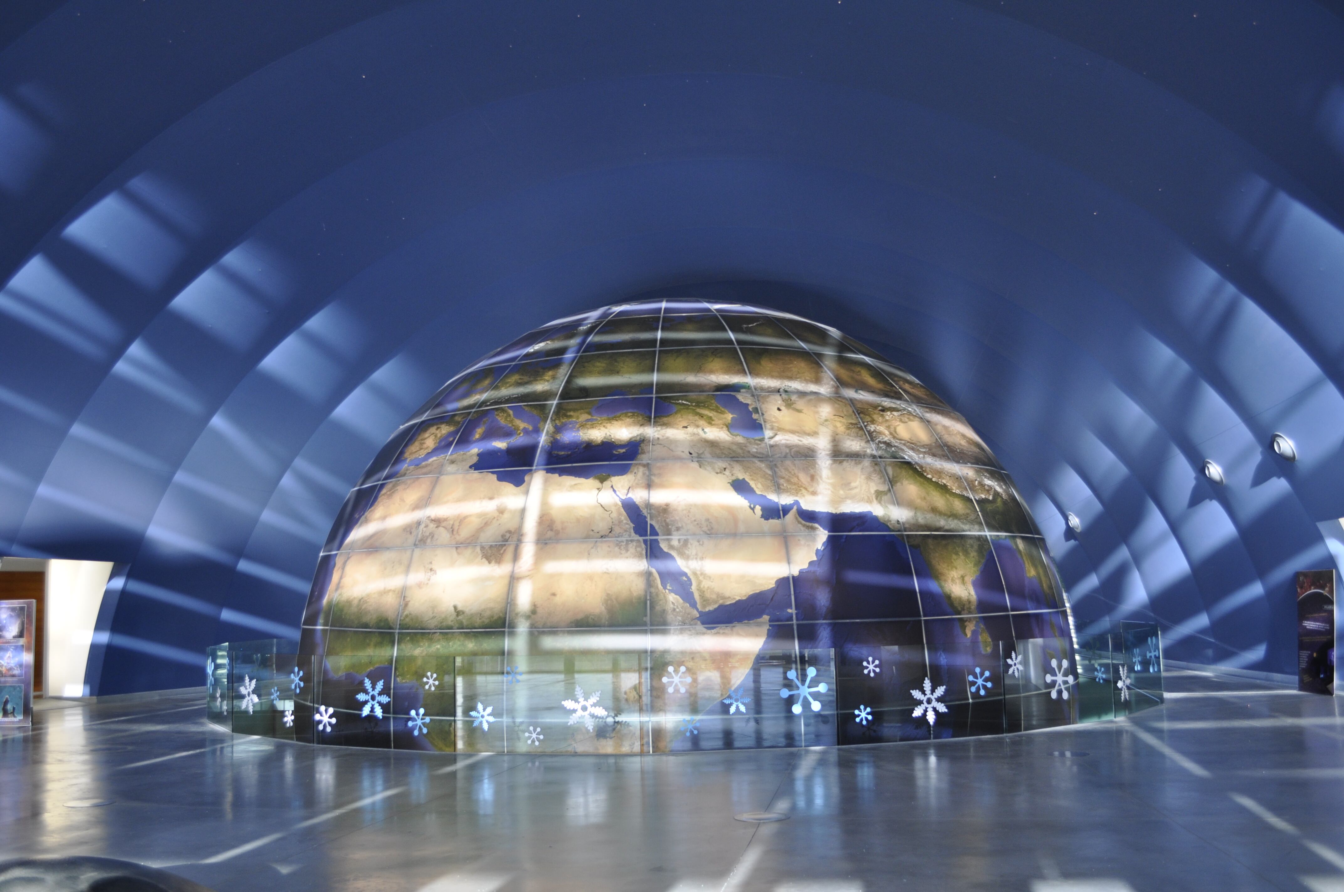 Cambios en la cúpula del Planetario