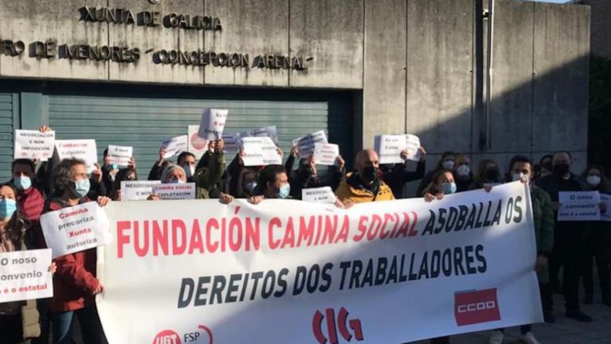 Personal del centro de menores de Palavea se movilizan por la recuperación del poder adquisitivo