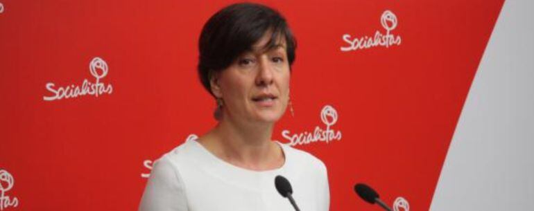 Blanca Fernández, portavoz del PSOE en las Cortes