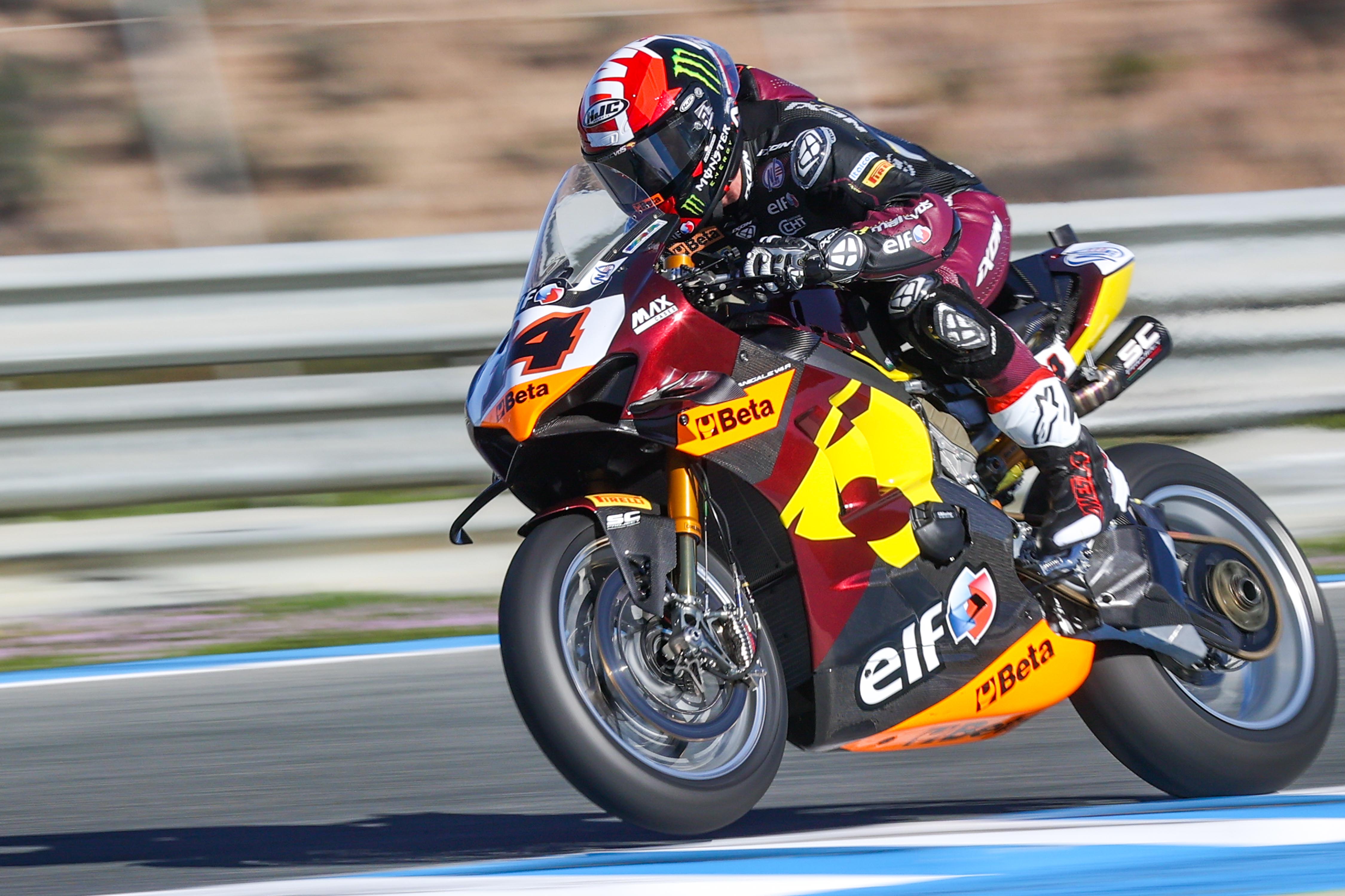 Sam Lowes rodando en el Circuito de Jerez