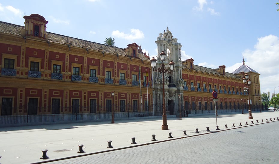 Palacio de San Temo, sede de la Junta de Andalucía.