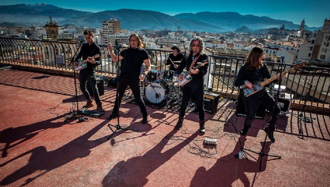 El grupo &#039;Pápa Jùlu&#039; durante el concierto ofrecido el año pasado.