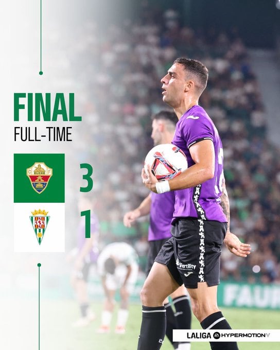 El Córdoba cayó en Elche (Twitter Córdoba CF)