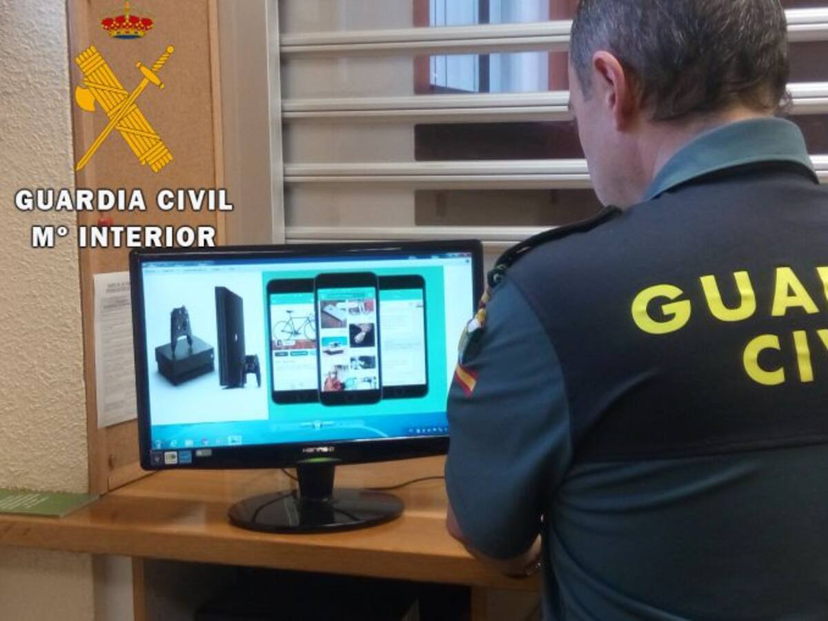 La Guardia Civil de Palencia investiga a un varón por estafa a través de una plataforma de compraventa de artículos de segunda mano