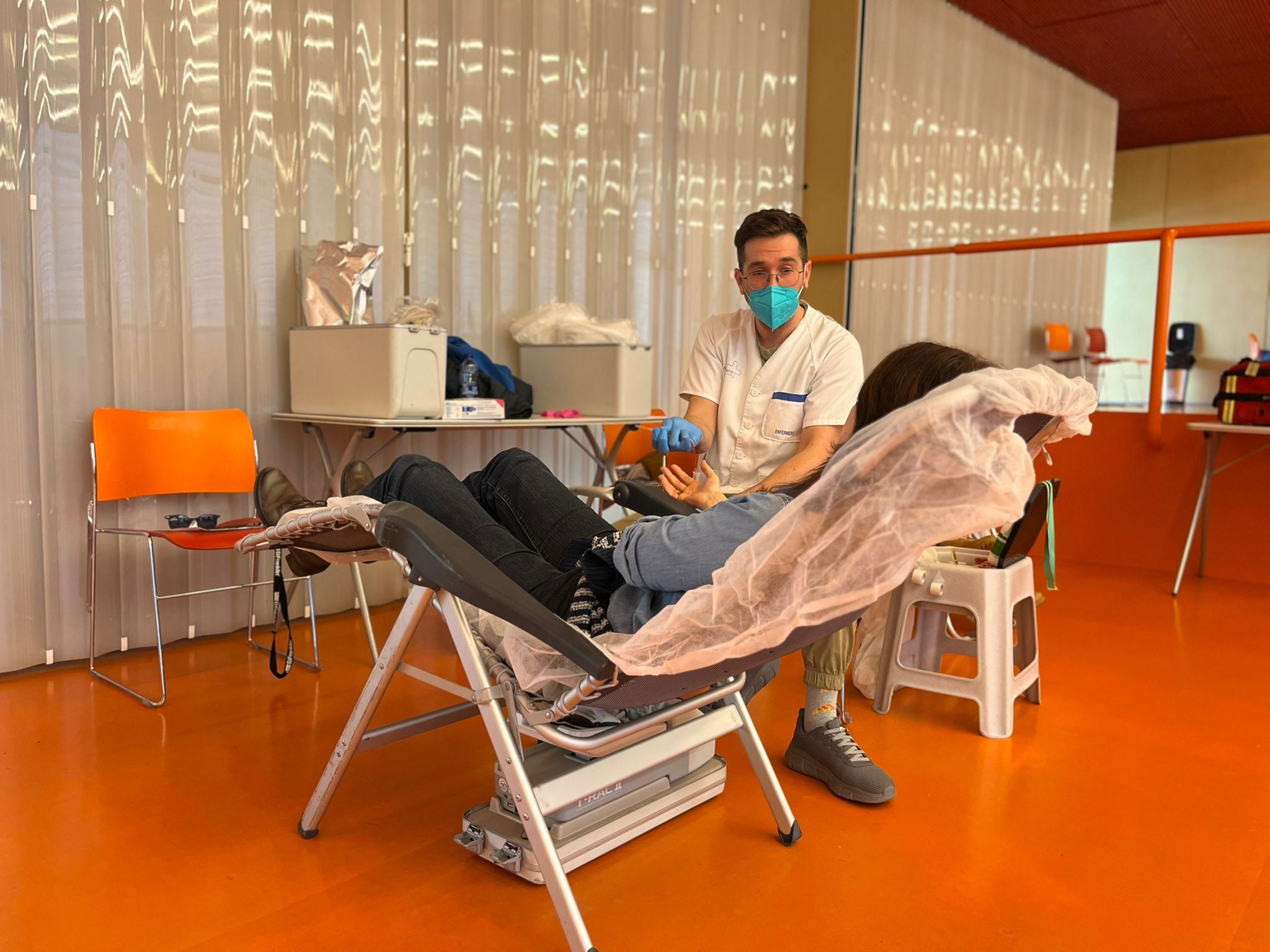 Donación de Sangre en el Maratón SER Solidarios